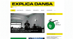 Desktop Screenshot of explicadansa.com